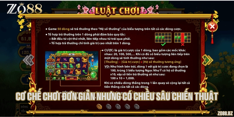 Cơ chế chơi đơn giản nhưng có chiều sâu chiến thuật