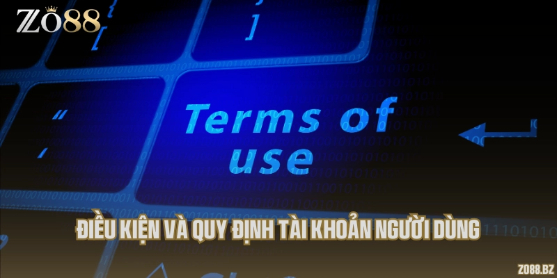 Điều kiện và quy định tài khoản người dùng