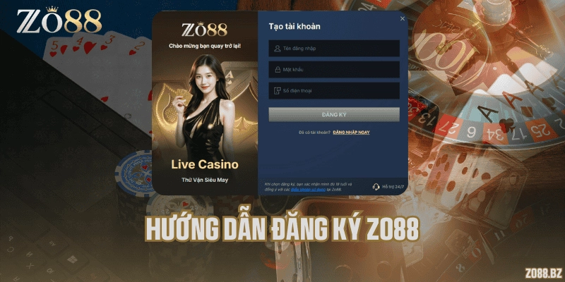 Đăng ký Zo88