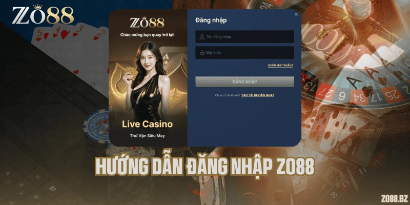 Đăng nhập Zo88