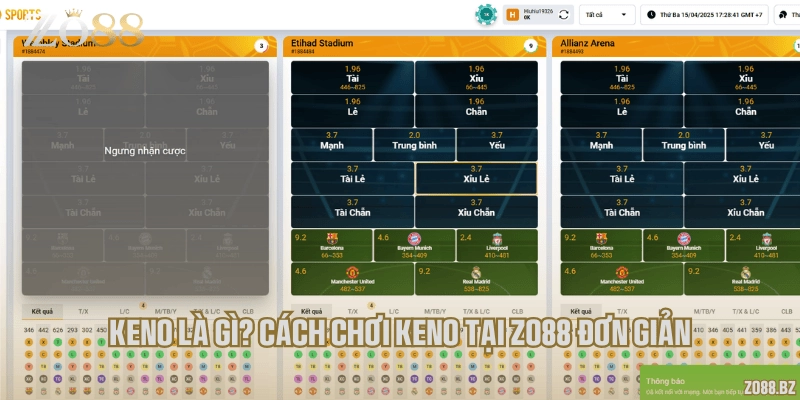 Keno là gì? Cách chơi keno tại Zo88 đơn giản