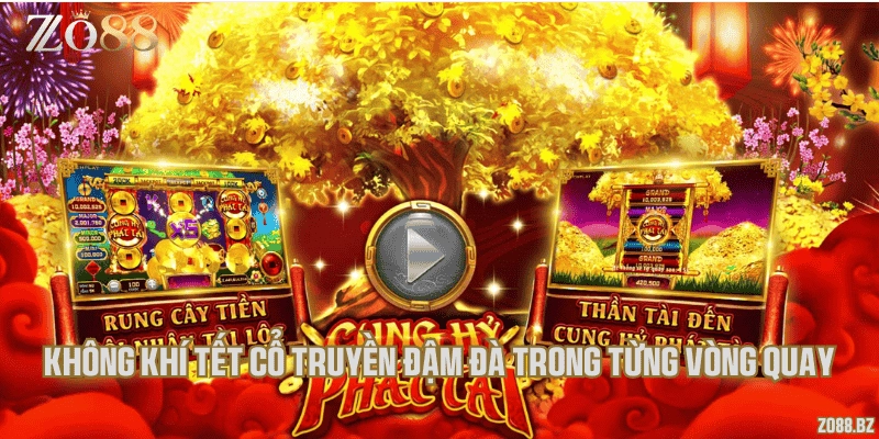 Không khí Tết cổ truyền đậm đà trong từng vòng quay